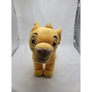 The Lion King Talk And Roar Roaring Simba 12” Tall Plush Tested Works